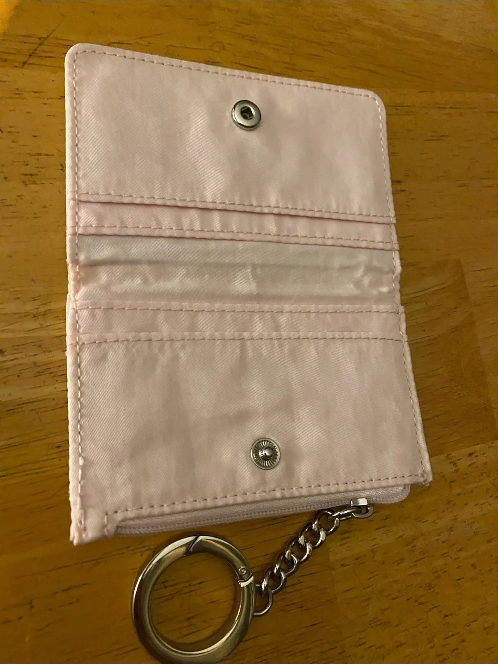 Pink Victoria’s Secret card holder pre-owned